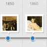 Top 50 Artworks Timeline