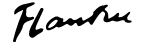 Henri de Toulouse-Lautrec Signature